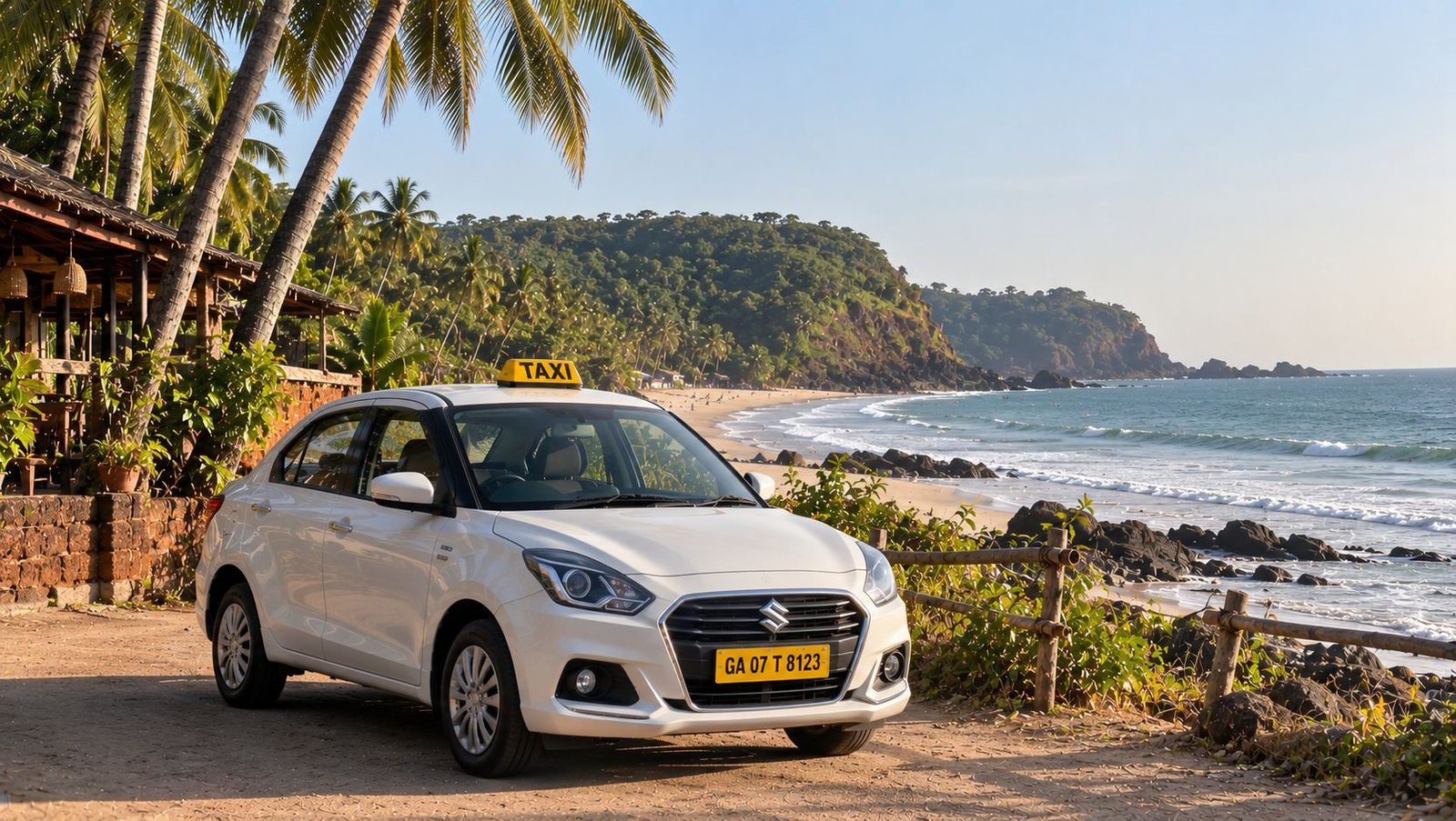 South Goa taxi tour around Palolem and coastal Goa