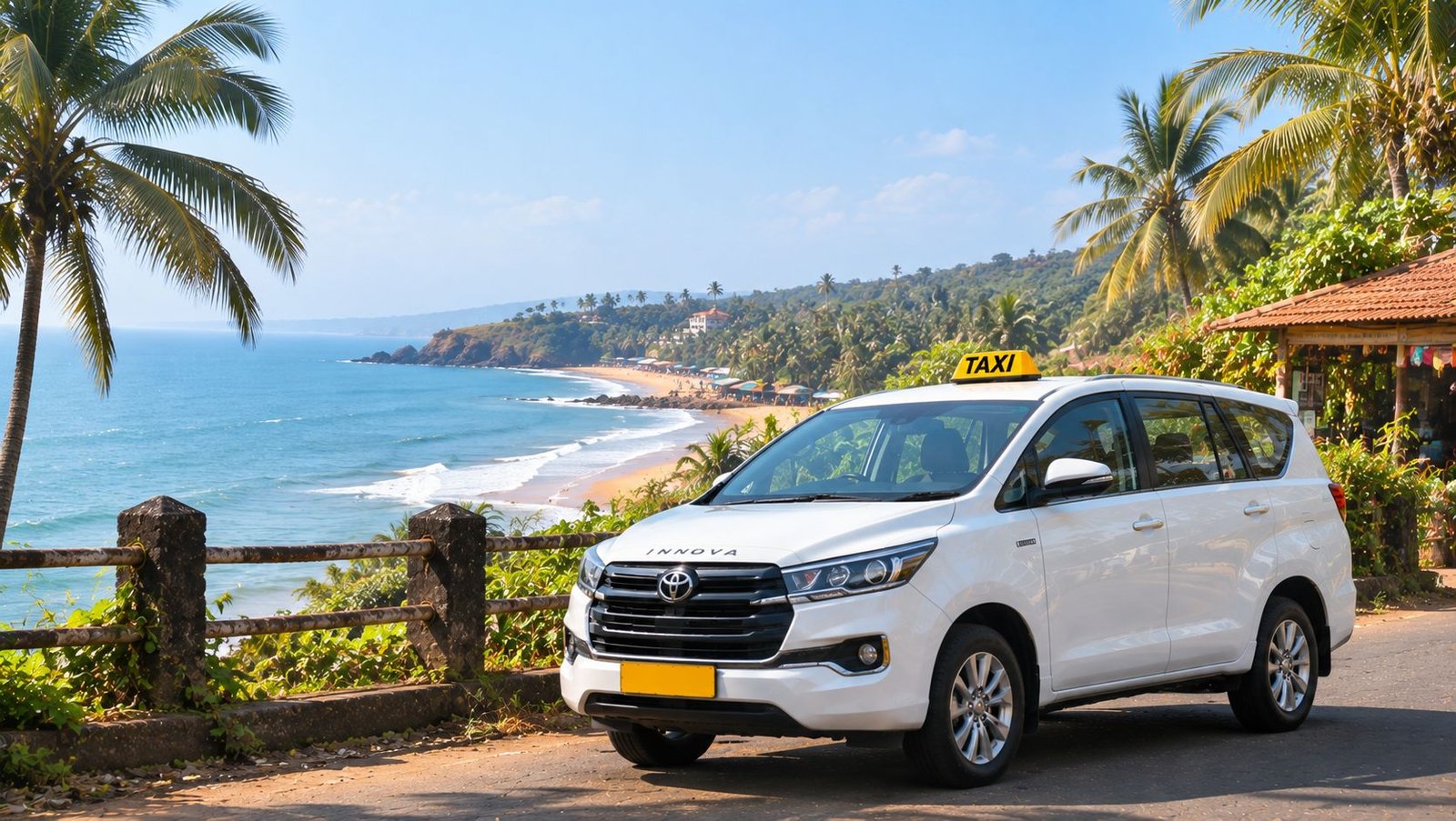 Private customized Goa taxi tour